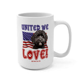 Portuguese Water Dog Patriotic Mug